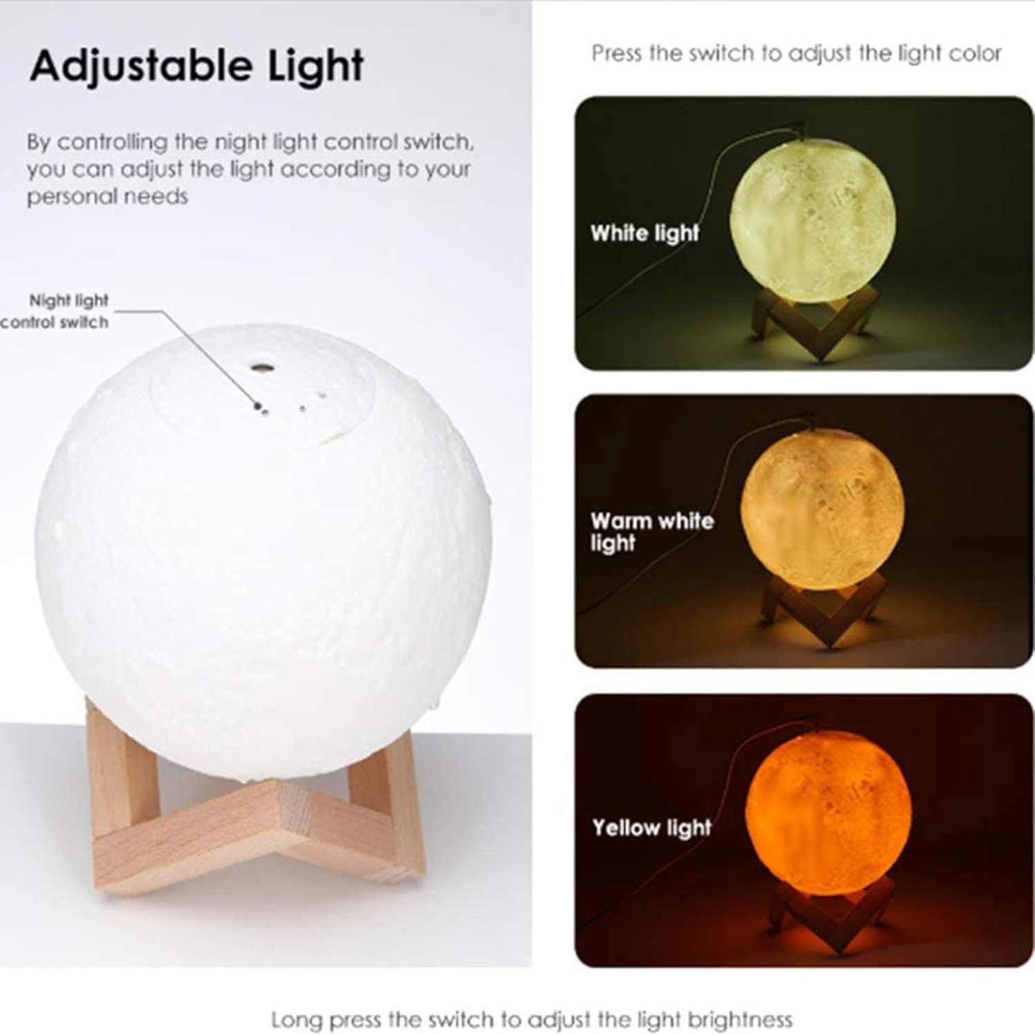 🌙✨ Luna Zen – Humidificador Aromático 3D ✨🌙