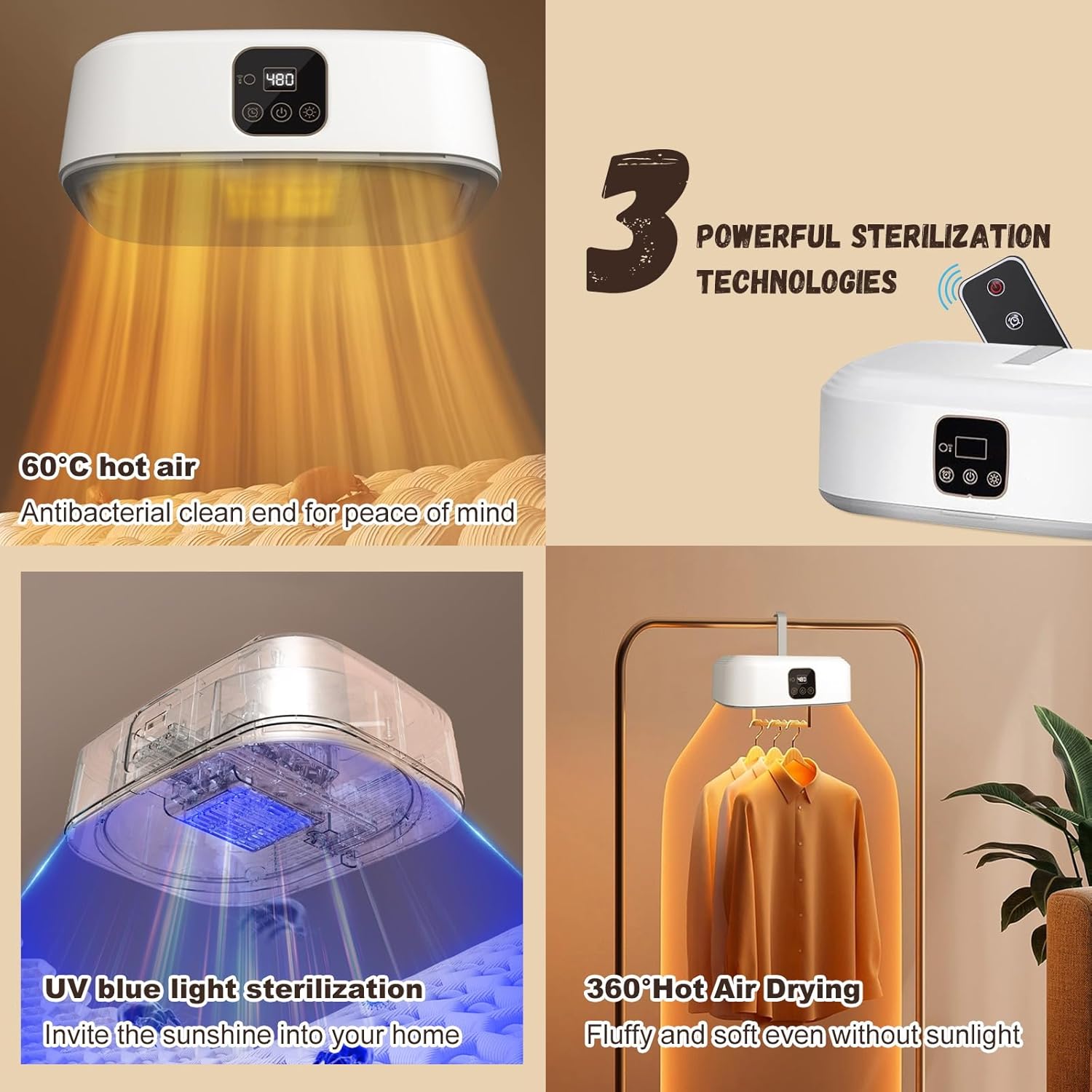 🌬️ DryGo Pro – Tu Ropa Lista en Minutos, en Cualquier Lugar 👕✨