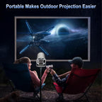 🎥 Mini Proyector Portátil Inteligente – Cine en Casa y al Aire Libre
