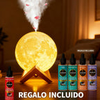 🌙✨ Luna Zen – Humidificador Aromático 3D ✨🌙